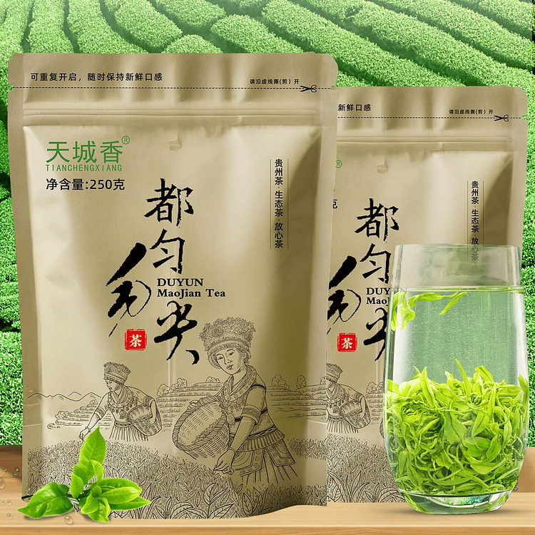 2025新茶特级高山云雾绿茶250克1代 250 克