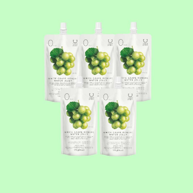 Oliveyoung 0kcal青葡萄味魔芋果冻