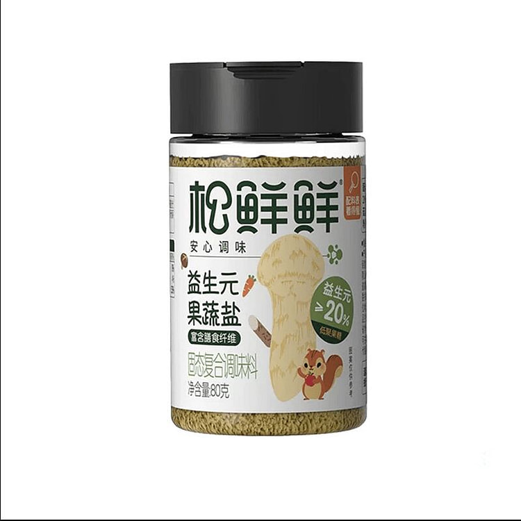 松鲜鲜益生元果蔬盐80g 80 克