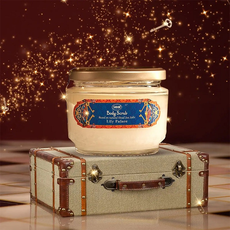 sabon Christmas limited edition lily body scrub 320g