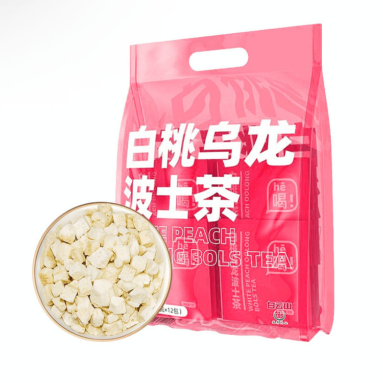 White Peach Oolong Bols Tea, 5g*12 bags 60 g