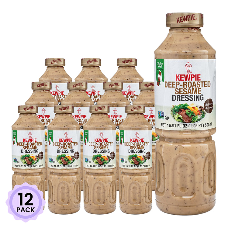 Kewpie Deep-Roasted Sesame Dressing 16.91 oz*12 pack