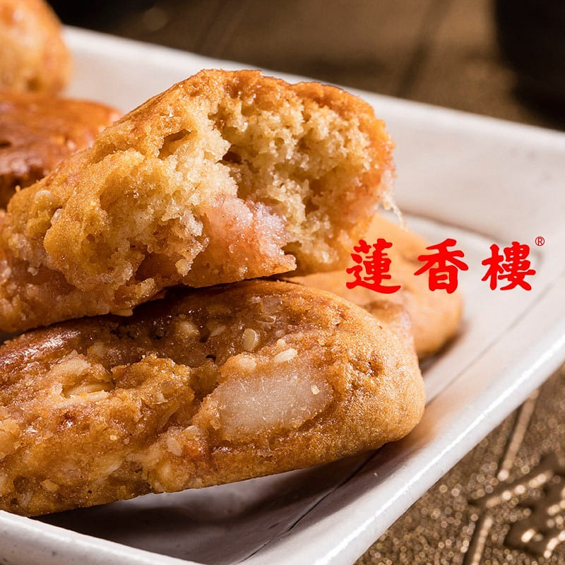 Guangzhou Lianxianglou Iron Box chi biscuit old Guangzhou Specialty 400 g/box, 1 個