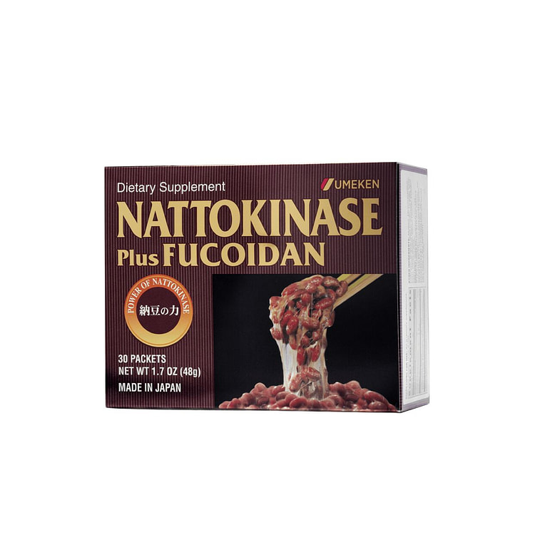 UMEKEN Nattokinase (plus Fucoidan) 1 months supply