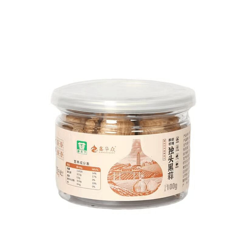 Single-head black garlic food snacks 100g*4 1 box