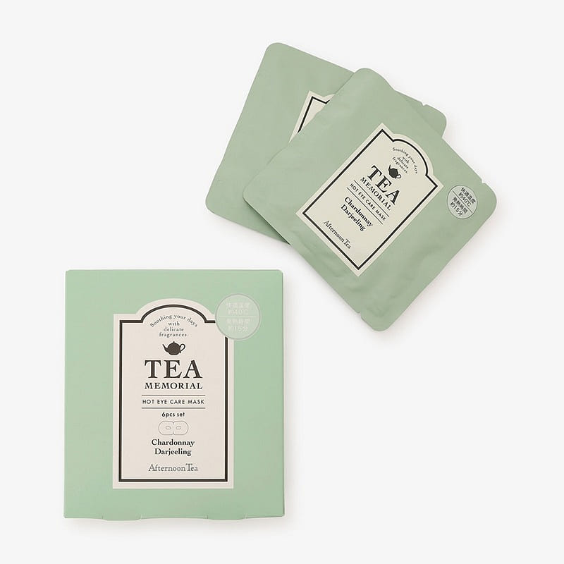 AFTERNOON TEA Tea Memorial Hot Eye Care Mask 6 pcs 1 개