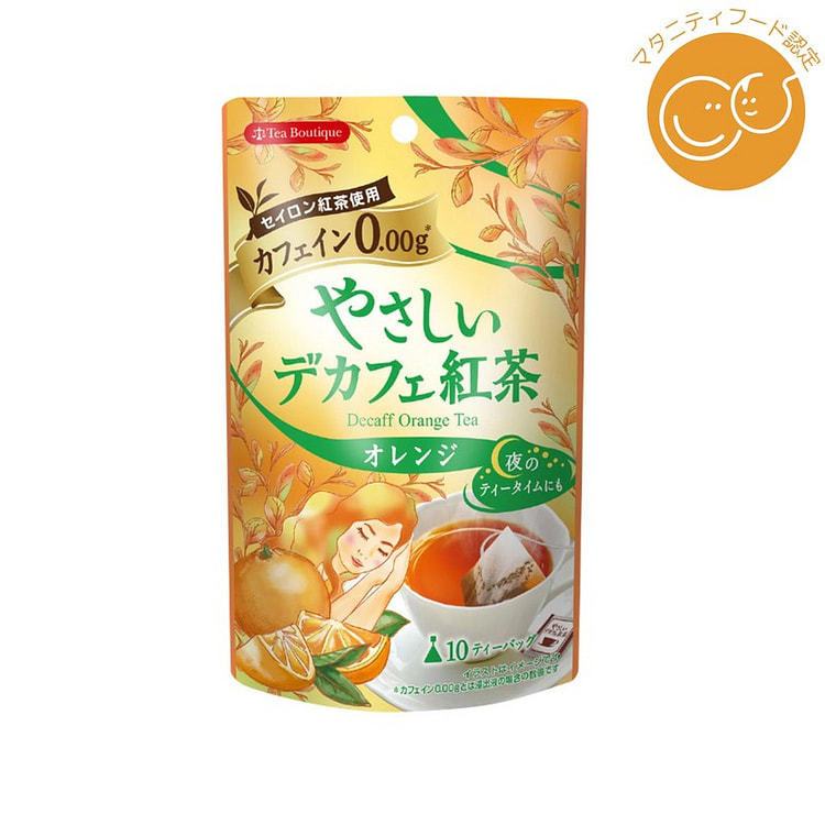 日本绿茶温和无咖啡因红茶橙味 12g 1 份