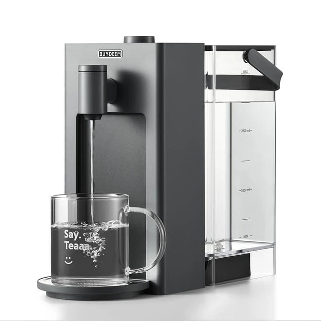 BUYDEEM S9023 Instant Hot Water Dispenser, Countertop Water Boiler & Warmer 1 count