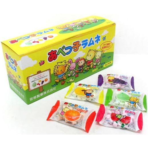 Japan Ramune Soda Candy Pop Fizzy Rocks Drop Abe 1 each