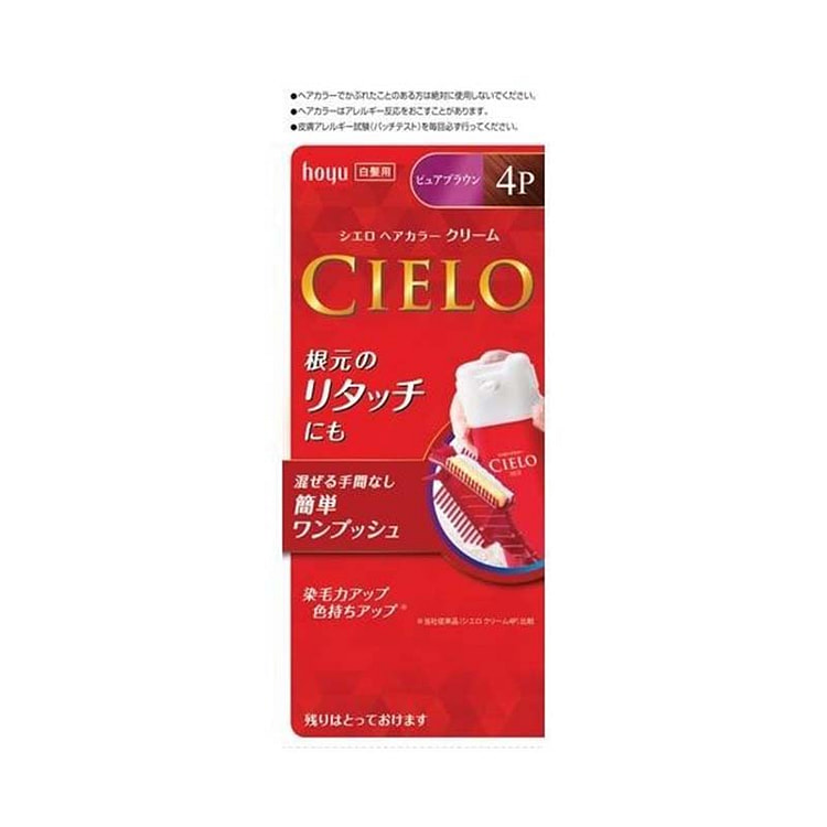 HOYU CIELO 染发剂 4P纯棕色
