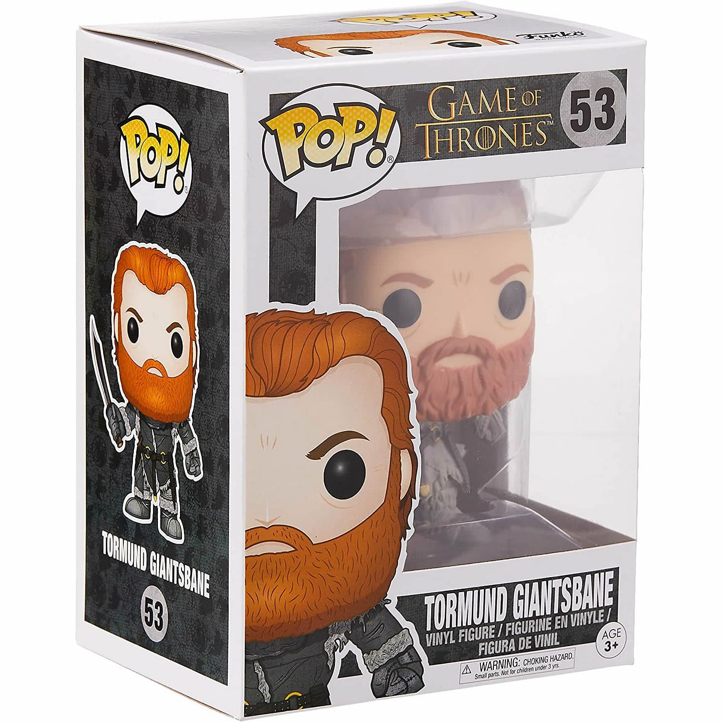 Funko POP! Game of Thrones – Tormund Giantsbane Pop Figure 1 count