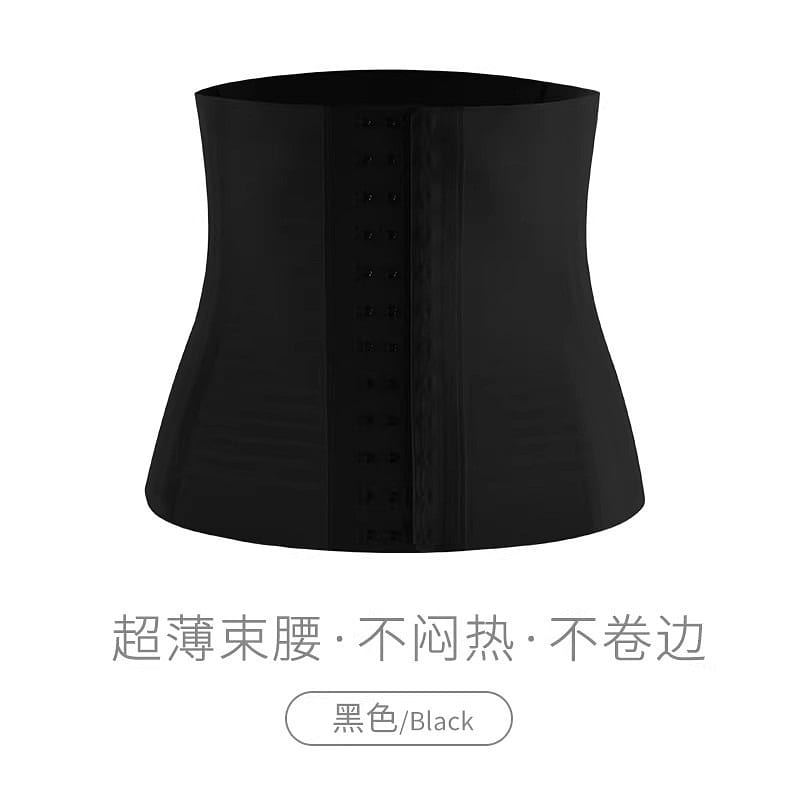 Black waist trainer for postpartum belly shaping t 1 each
