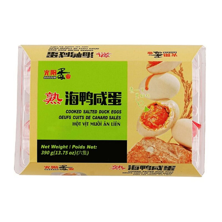 GuangyangSalted Duck Eggs with Rich Red Oil390g*1 390 g