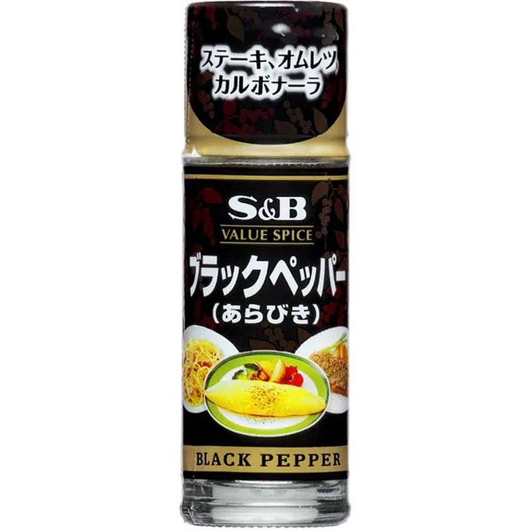 S&B黑胡椒粗磨12g 1 份