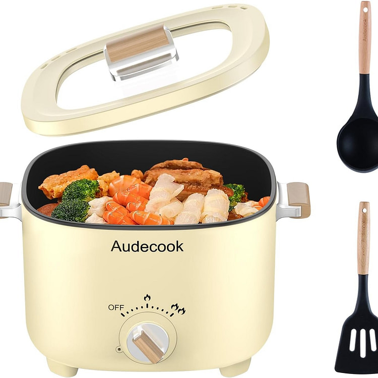 2.5LPortable NonStick MultiFunctional Electric Pot 1 count