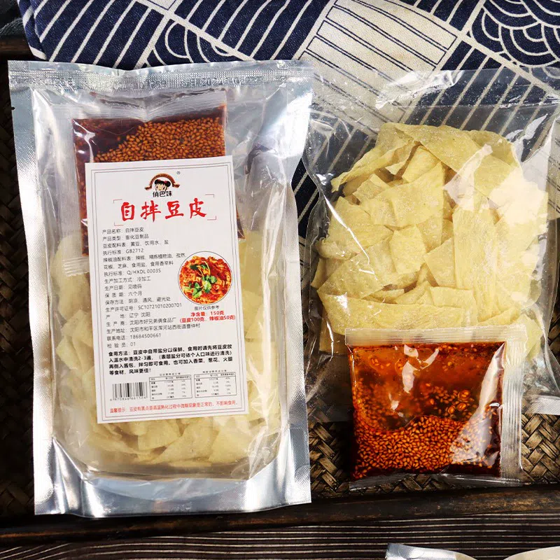 Spicy Self-Mixed Bean Curd Skin 150g * 1 bag 150 g