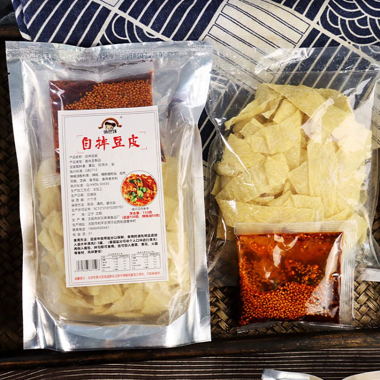 香辣自拌豆皮150克*1袋 150 克