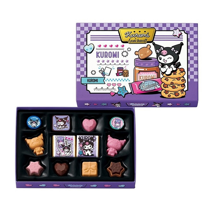 日本 三丽鸥酷洛米 联名巧克力  12个入/ 1 盒