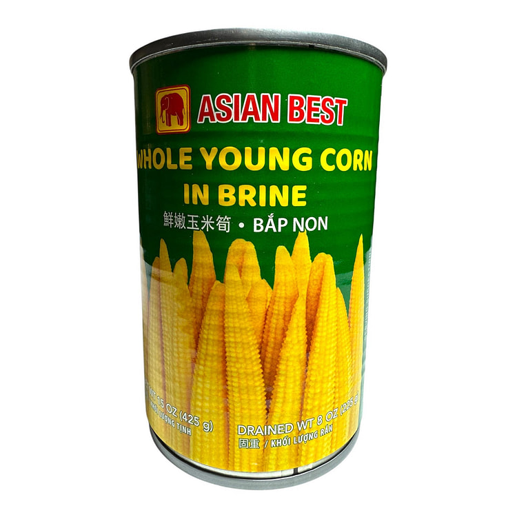 [Asian Best] Whole Young Corn In Brine Bap Non 425 g