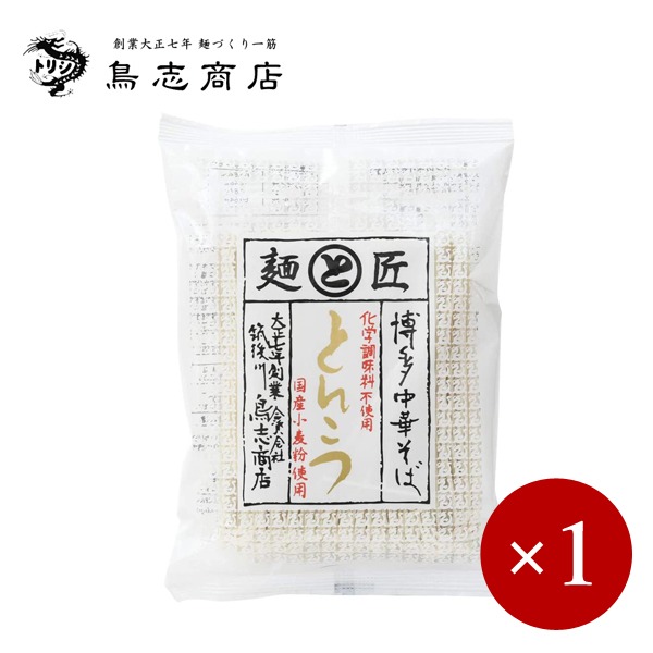 Torishishoten Hakata Soba Pork Bone Flavor 1 each