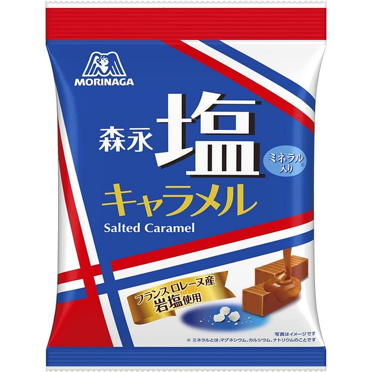 Morinaga Salt Caramel Soft Candy Toffee Grain Milk Sweet Rock Salty Japanes