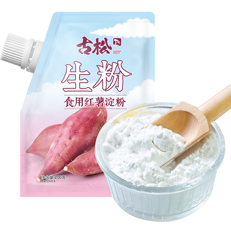 古松 带嘴红薯淀粉烘焙家用200g*1袋