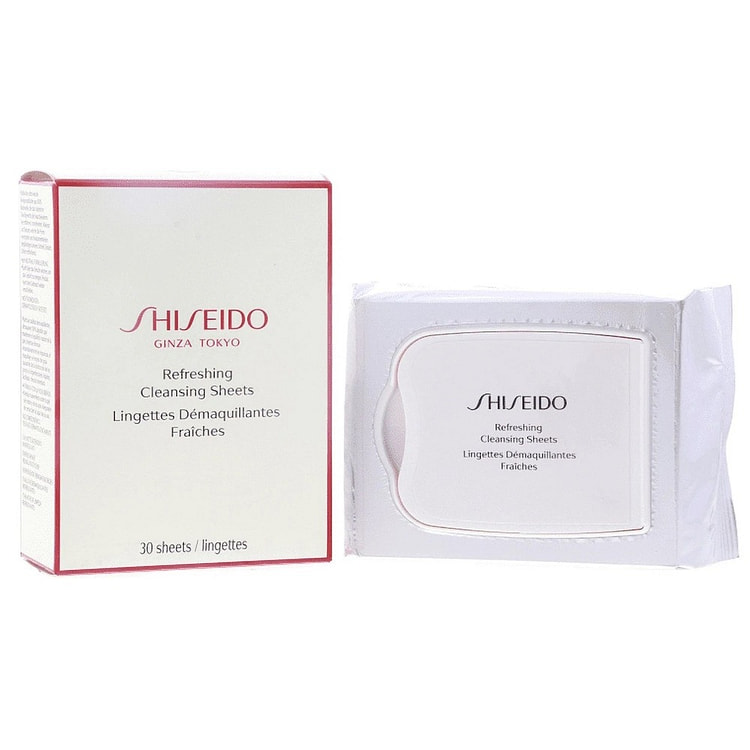 new Shiseido Refreshing Cleansing Sheets (30 Sheets )