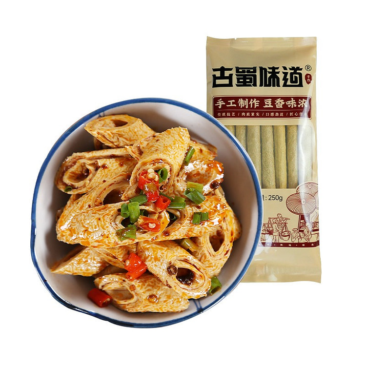 250g*1豆杆干货四川特产豆筋豆笋腐竹黄豆豆皮