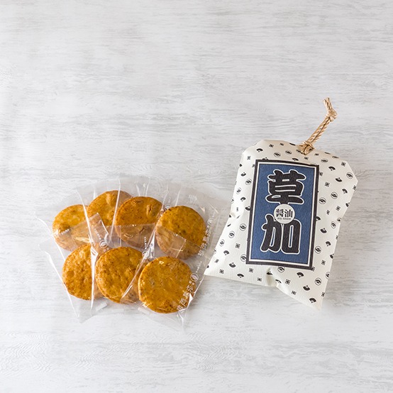 Get GINZA MATSUZAKI SENBEI Souka Rice Cracker Soy Sauce Flavor 7
