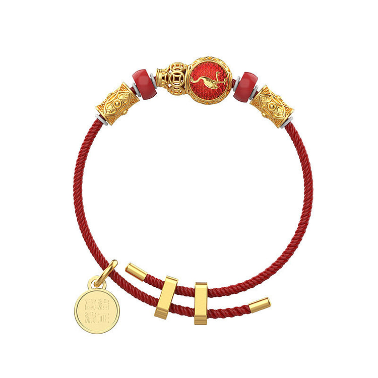 Lucky Beast Hand Rope Gift Bronze Crane 16-24 Cm 1 box