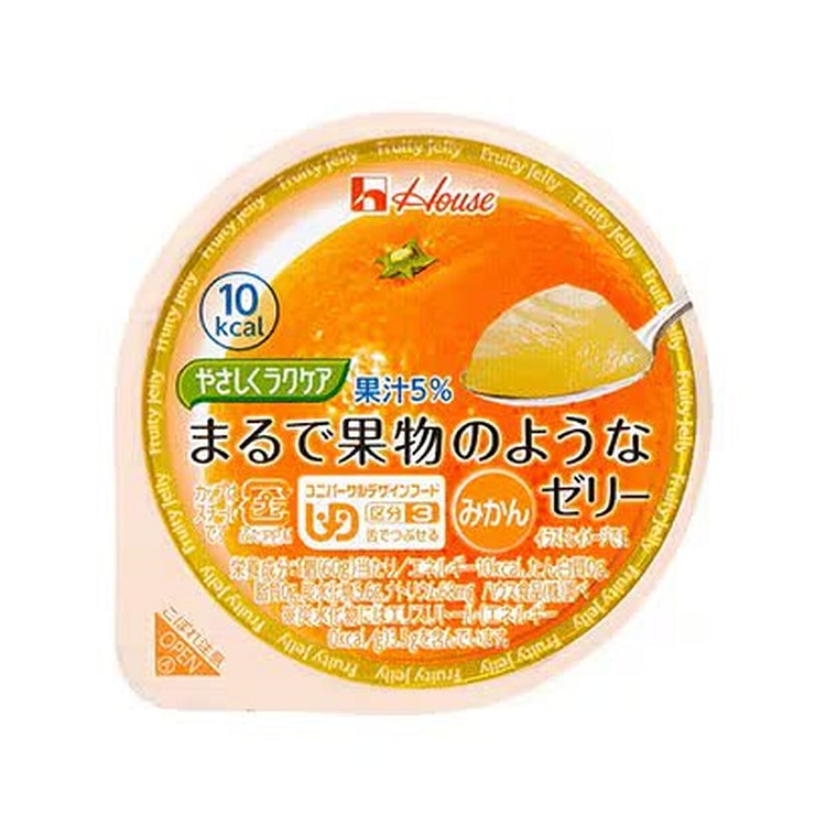 House Foods Gentle Laccare Mandarin Jelly 60g
