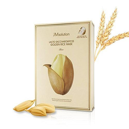 JMsolution Lacto Saccharomyces Golden Rice Mask (28ml x 10pcs)