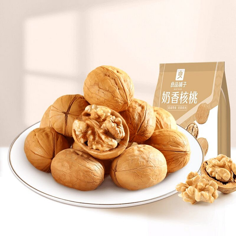 良品铺子奶香核桃160g干果 160 克