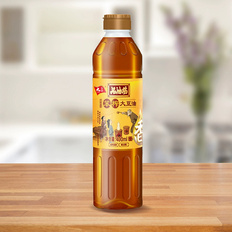 九三非转基因笨榨大豆油400ml