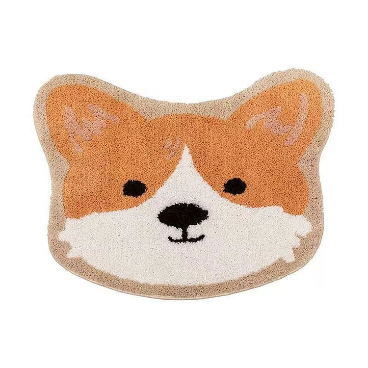 Bedroom Bed Side Rug - Corgi 60*90CM