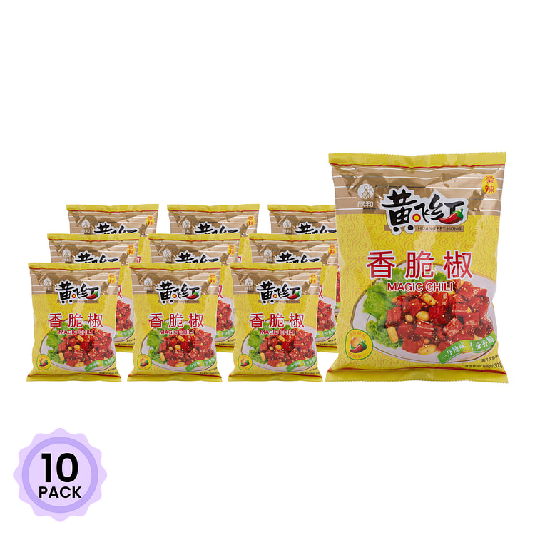 黄飞红 香脆椒 308 克*10 包