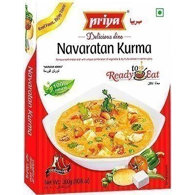 Priya Navaratan Kurma (Ready-to-Eat), 10.5 oz box 10.5 oz
