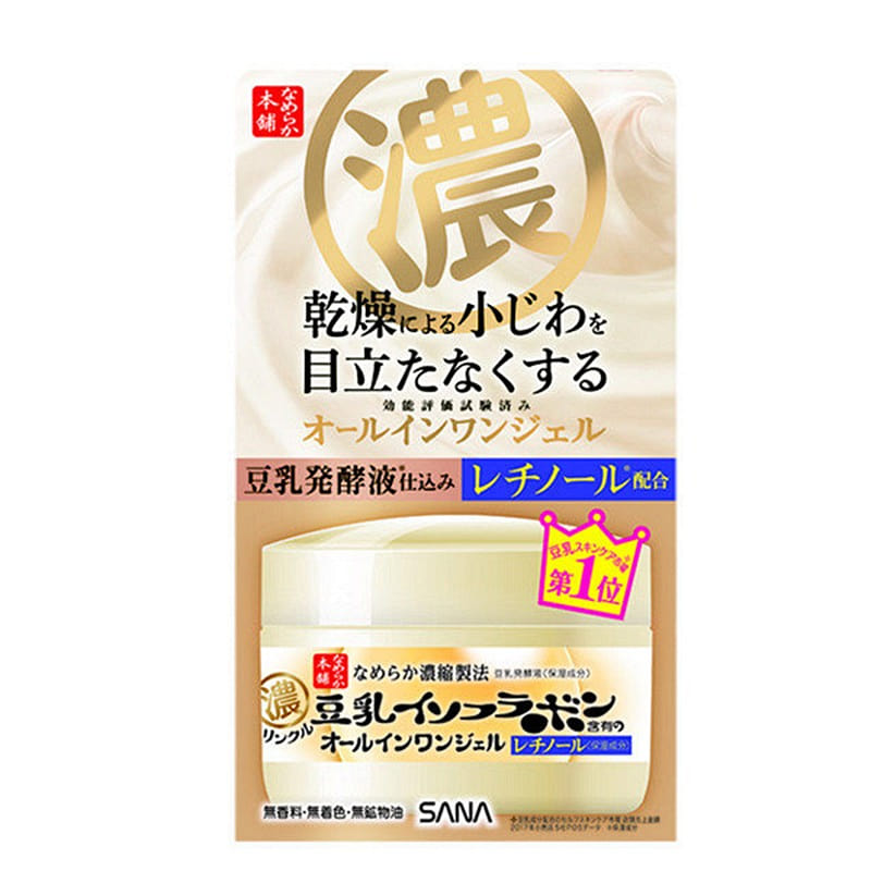 SANA Nameraka Honpo Wrinkle Gel Cream N 100g 1 each