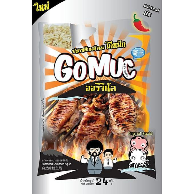 GoMuc Prepared Shredded Squid, Original Flavor