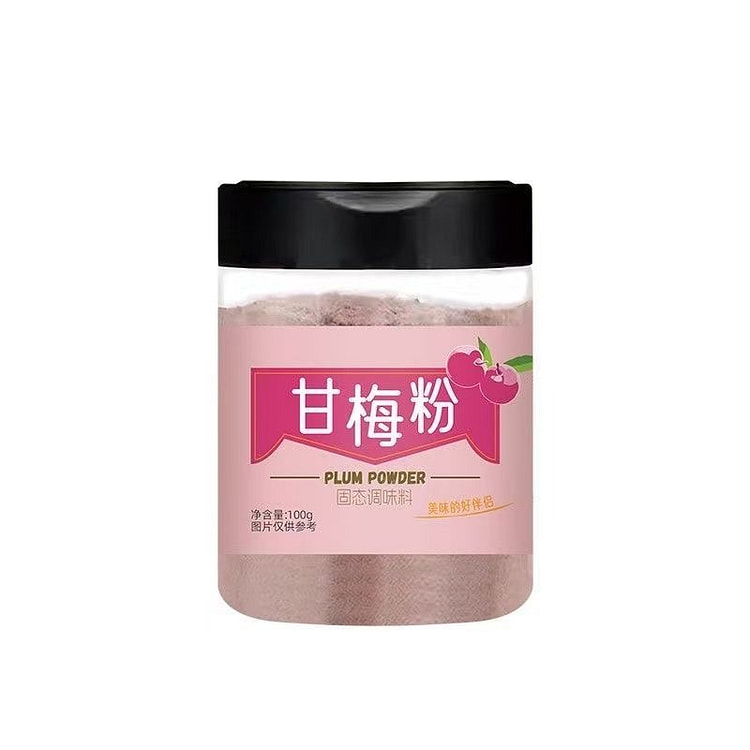 正宗甘梅粉梅子粉瓶装炸鸡泡茶水果地瓜条酸梅粉撒料 100 克