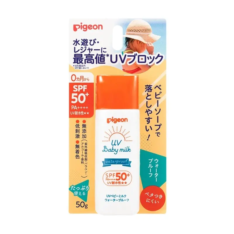 日本 親 UV高倍物理兒童防曬乳 50g SPF50+ PA++++ 1 份