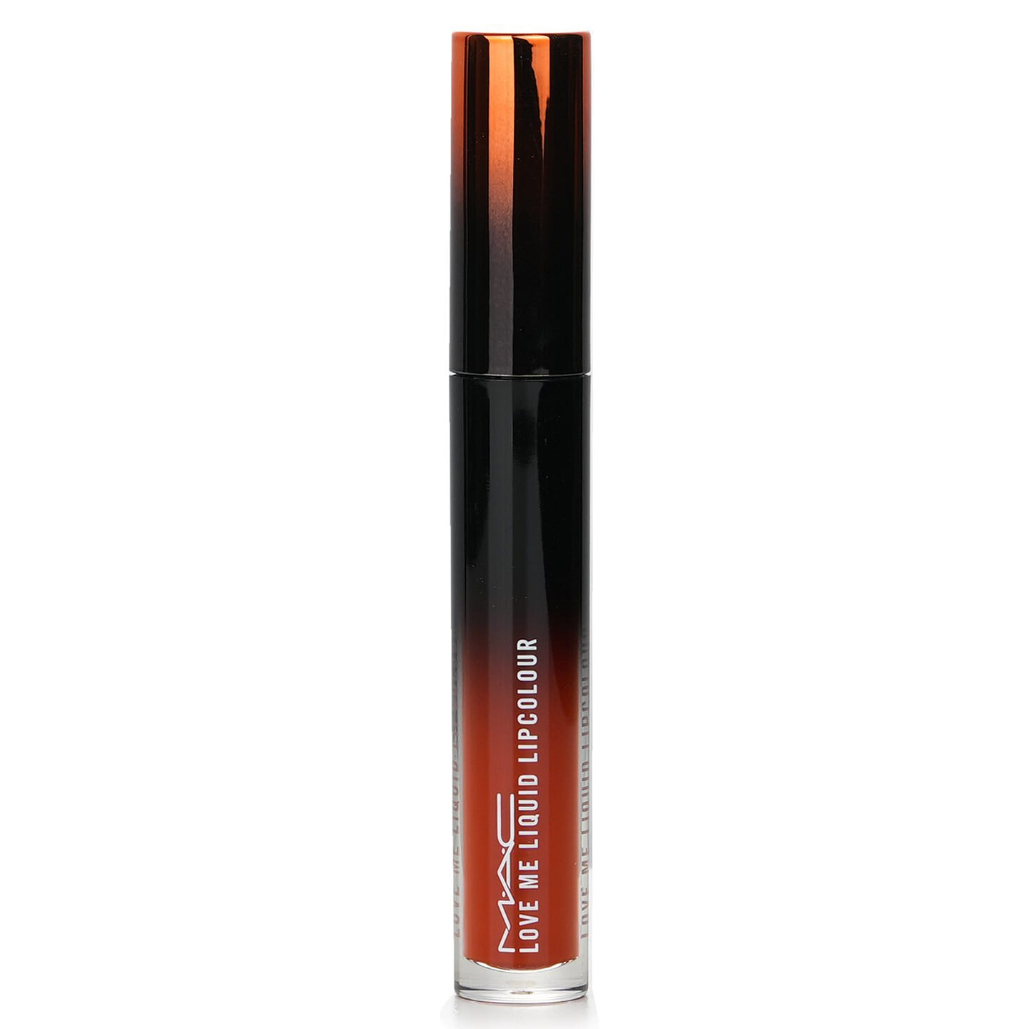 MAC Extra smooth and lightweight lip gloss – #487 My Lips Are Insured (very deep burnt orange) 3.1 ml