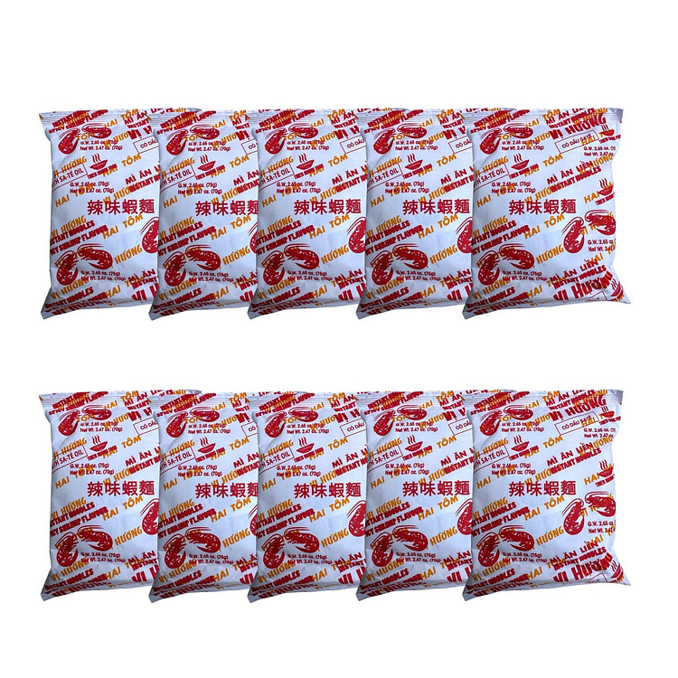 Vi Huong Instant Noodles Satay Flavor Combo 70 g*10 pack