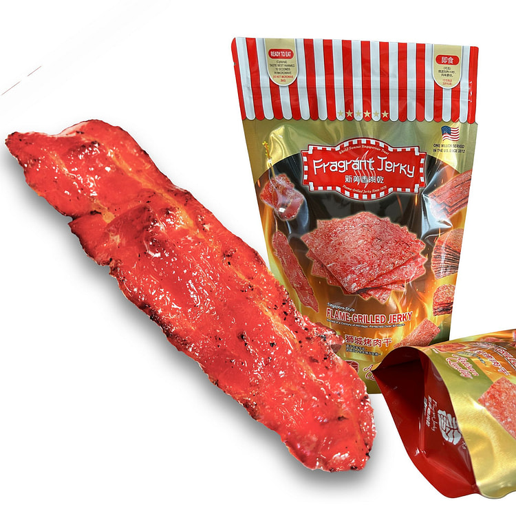 Fire-Grilled Bacon Jerky(Orig. Flavor 0.5lb) 8oz 226 g