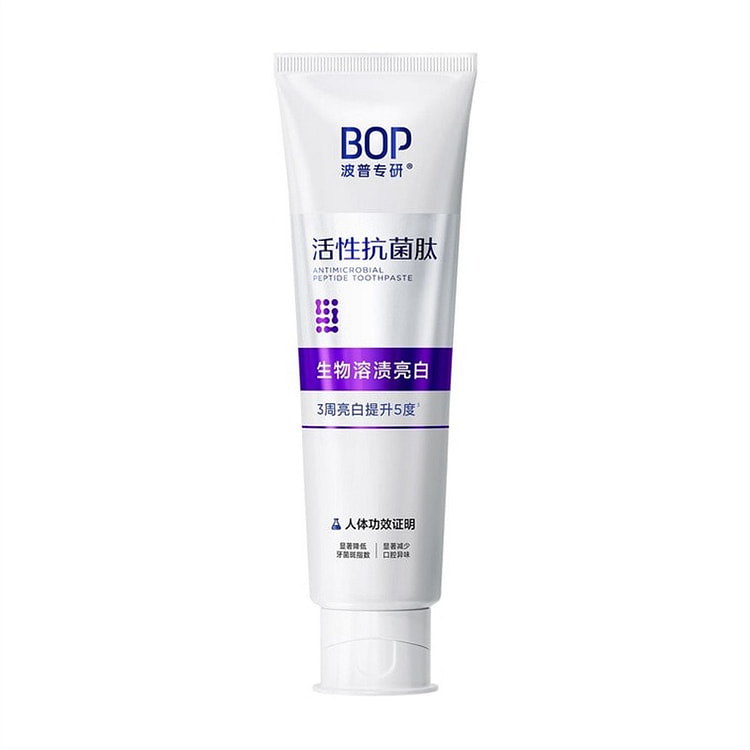 BOP Antimicrobial Peptide Whitening Toothpaste