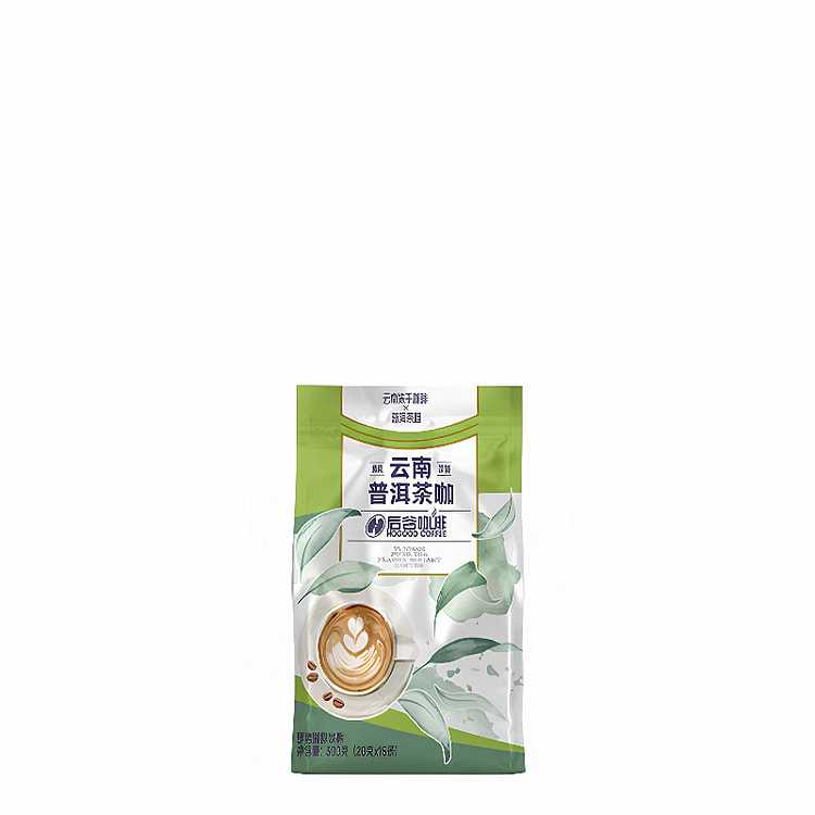 后谷云南普洱茶咖啡三合一300g*1袋