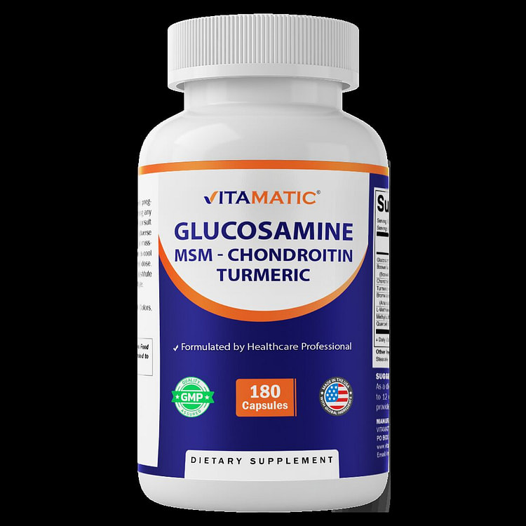 Vitamatic Glucosamine 180 Capsules 1 each