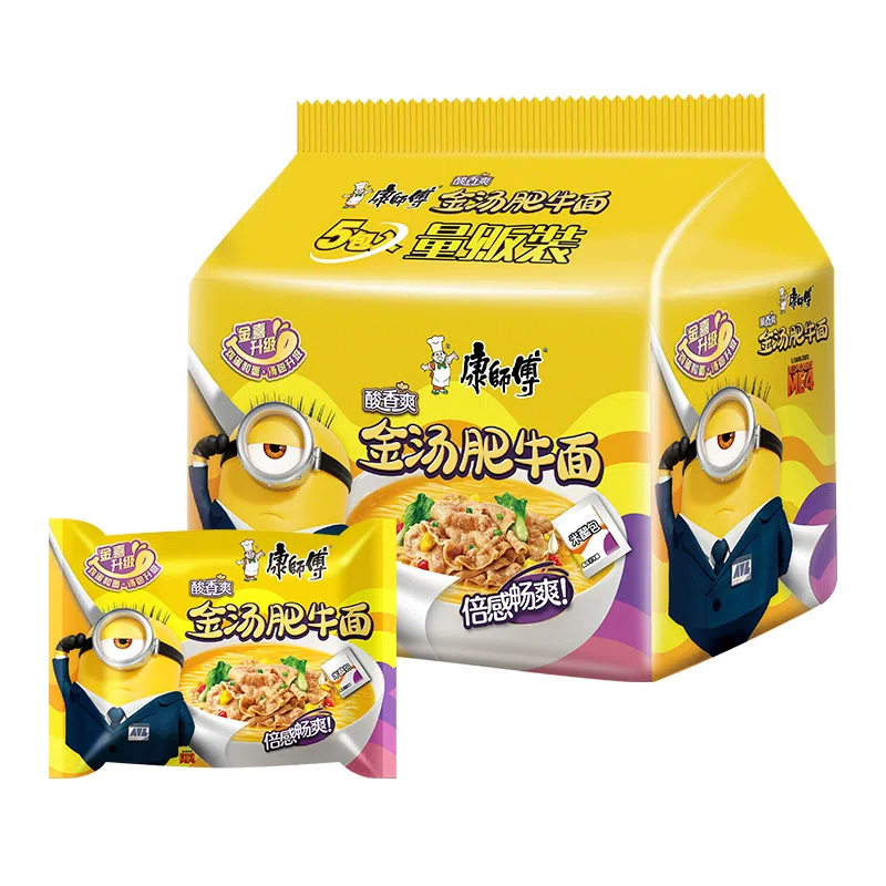 Master Kong Golden Soup Noodles 85g*5 bags 425 g
