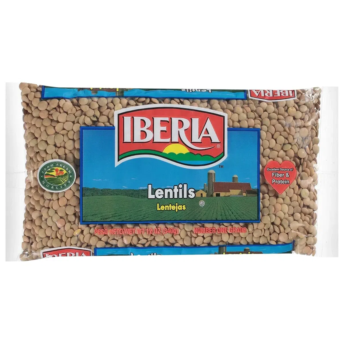 IBERIA Dry Lentils, 12 Oz 1 each