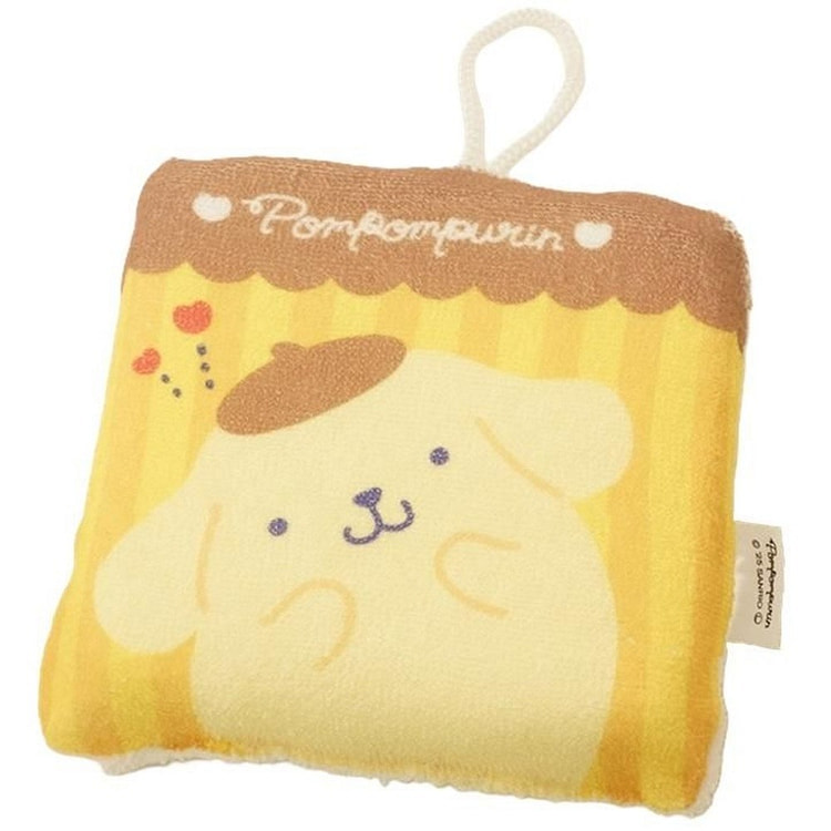 Santan Sanrio Pompompurin Body Sponge 1P 1 count